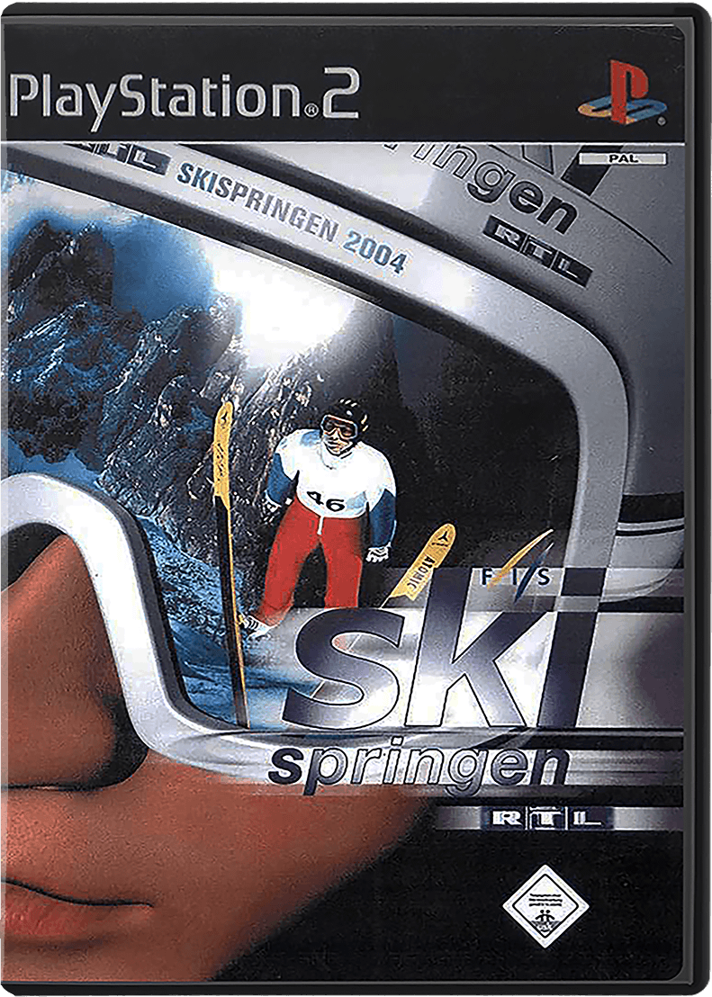 RTL Ski Jumping 2004 box art for Playstation 2